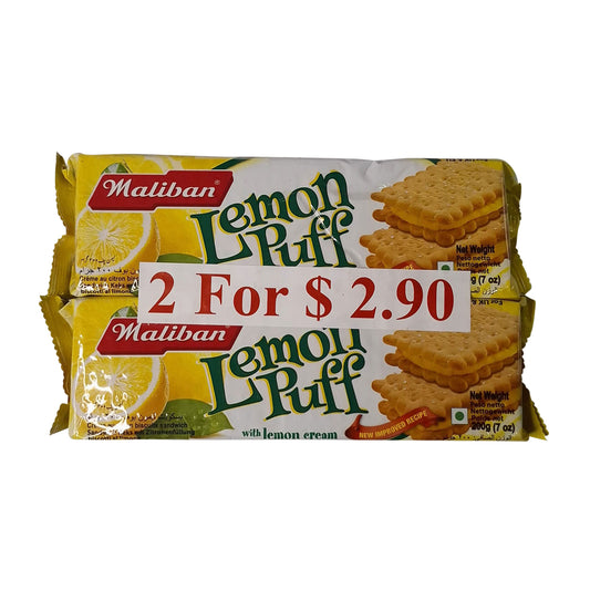 Maliban Lemon Puff 2x200g