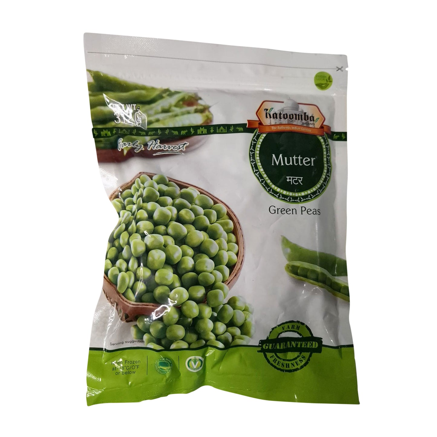 KT Frozen Green Peas 312g