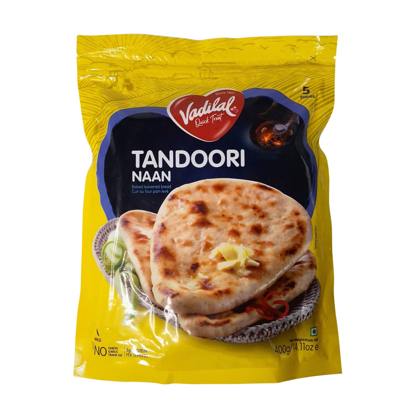 Vadilal Tandoori Naan 400g