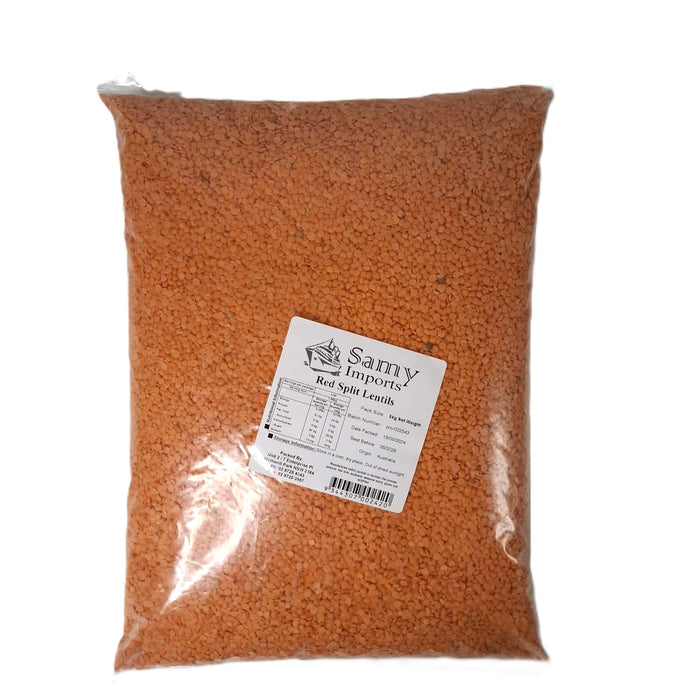 Samy Red Split Lentils 5kg