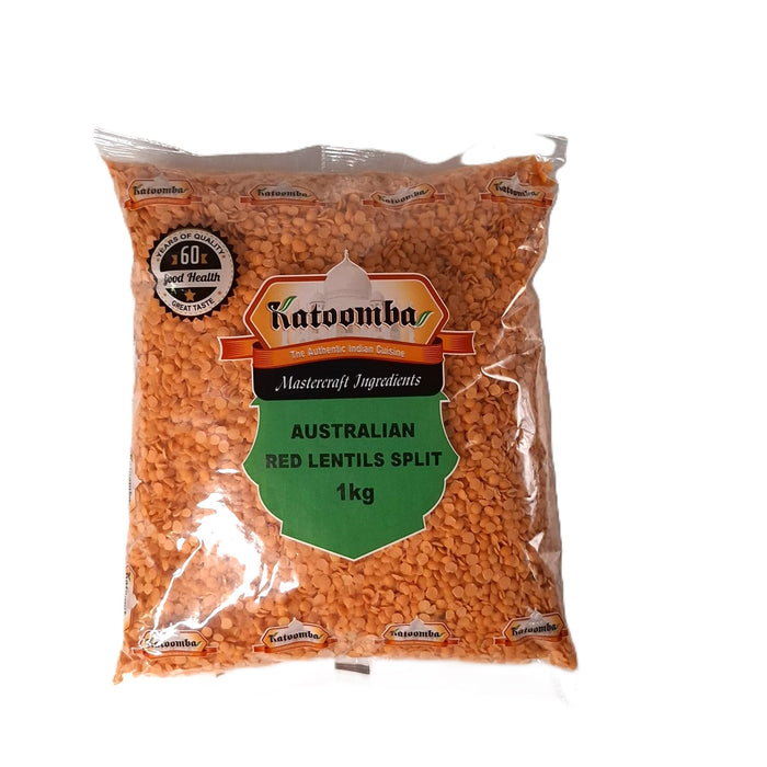 Katoomba Red Split Lentils 1kg