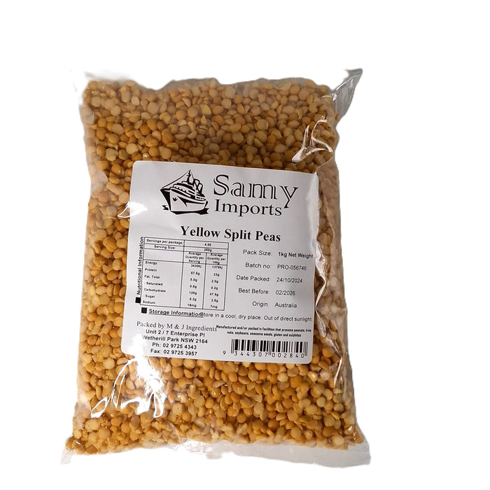 Samy Yellow Split Peas 1kg