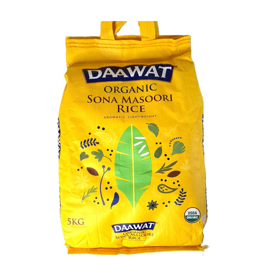 Daawat Organic Sona Masoori Rice 5kg