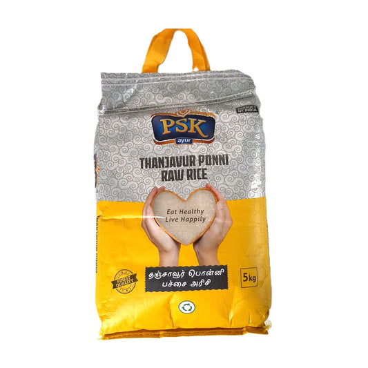 PSK Thanjavur Ponni Raw Rice 5 kg