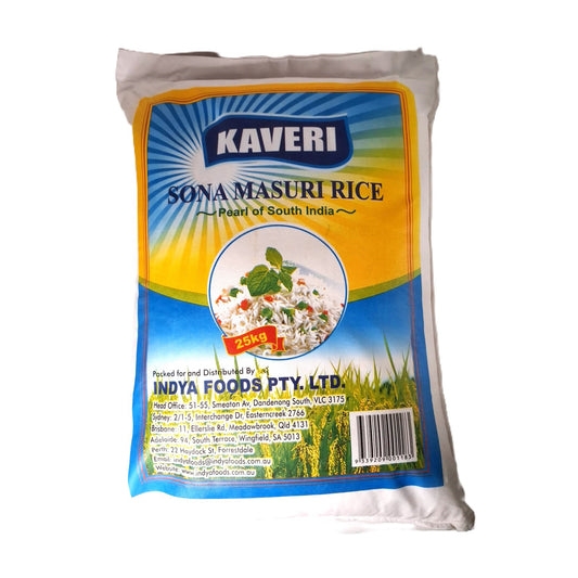 Kaveri Sona Masoori Rice 25 kg
