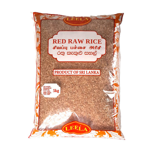 Leela Red Raw Rice 5 Kg