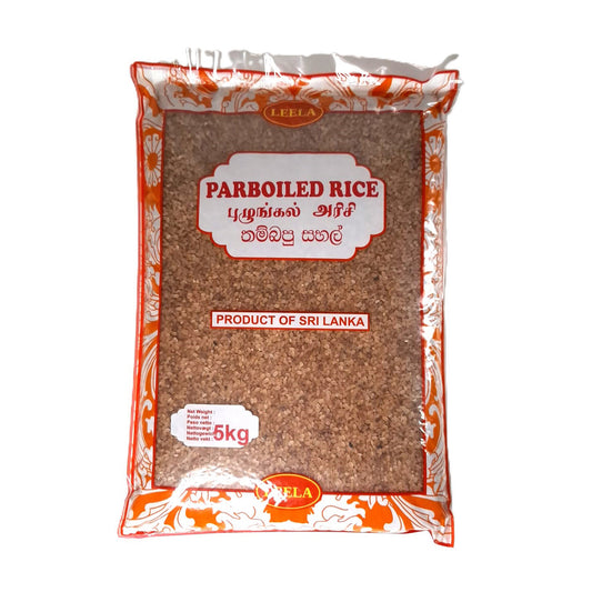 Leela Parboiled Red Rice 5Kg