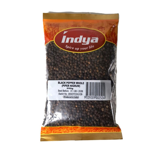 Indya Black Pepper Whole 200g