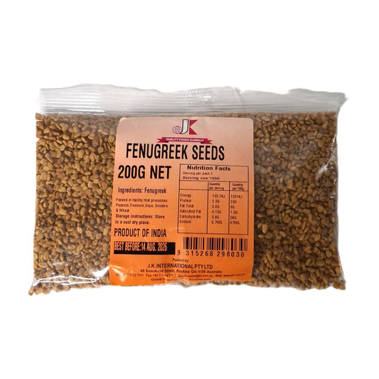 JK Fenugreek Seeds 200g