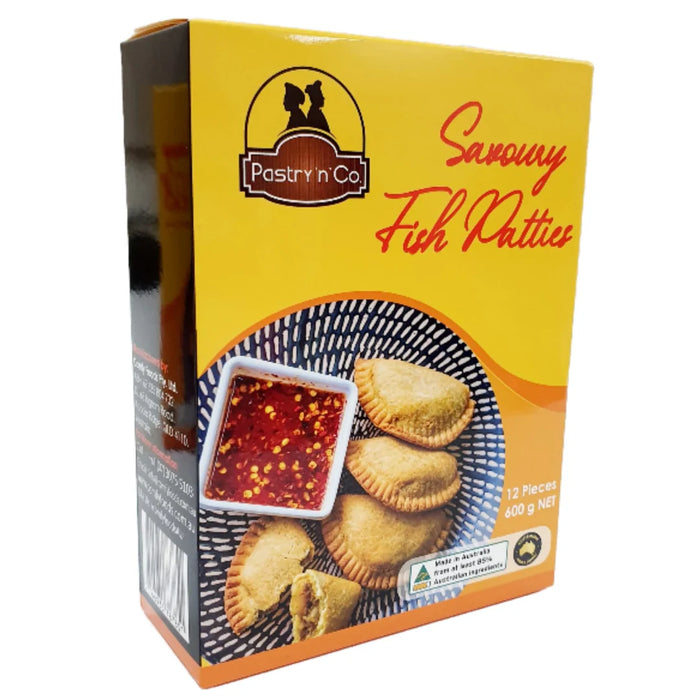 Pastry n co Savoury Fish Patties 12 Pcs