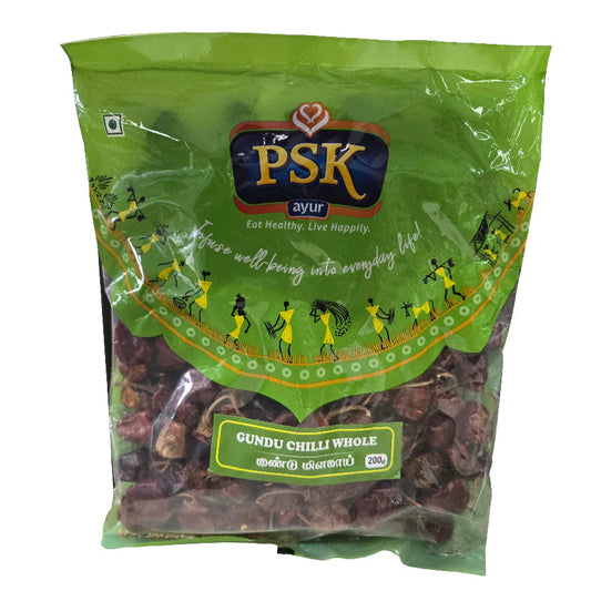 PSK Gundu(Ramnad) Chilli Whole 200g