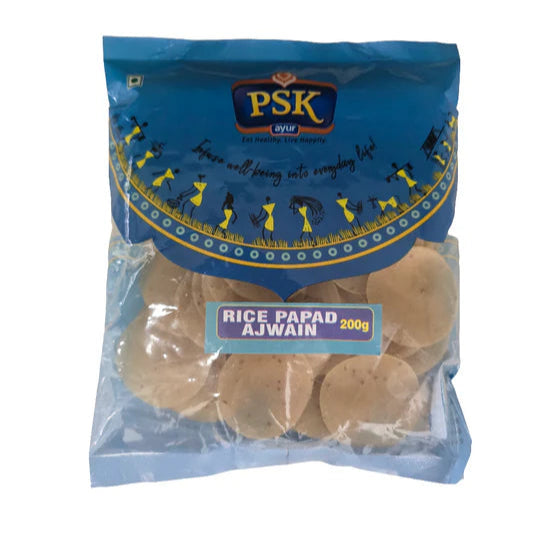 PSK Rice Papad Ajwain 200g