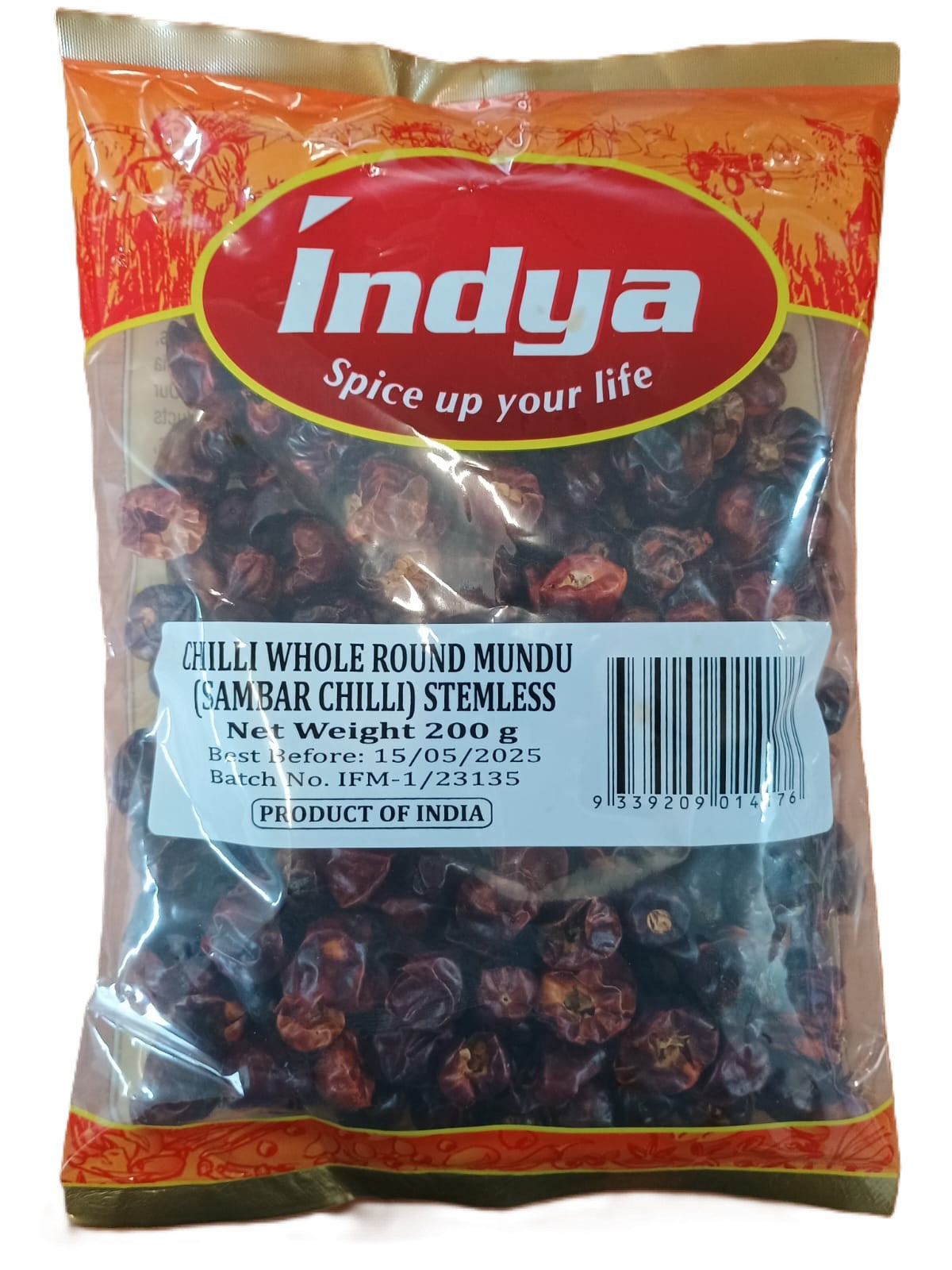 Indya Sambar Round Chilli 200g