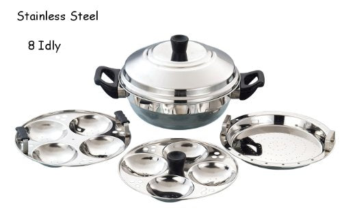 Euro Style Idly Pot 8 Pcs