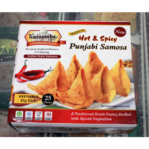 Katoomba Hot Punjabi Samosa 45g x25