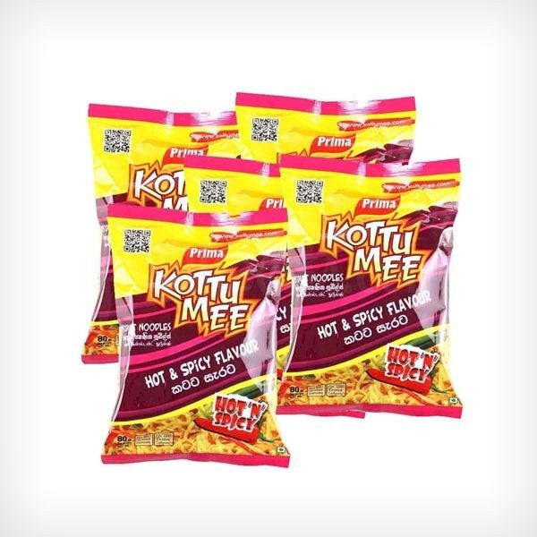 Prima Kottu Mee(Hot & Spicy) 80gx5 pkt