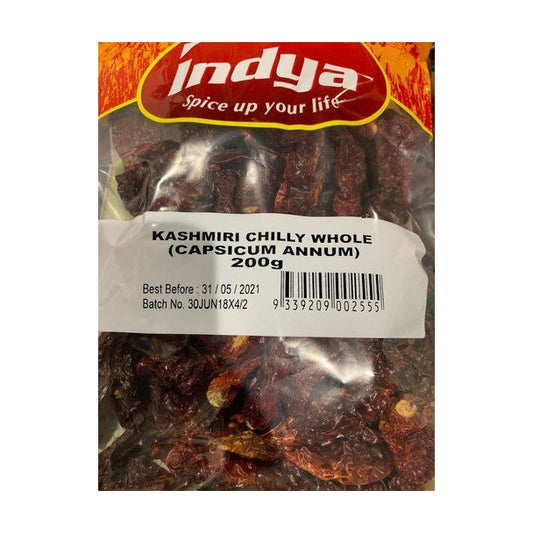 Indya Kashmiri Chilli Whole 200g