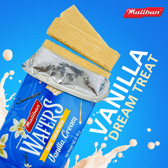 Maliban Wafers Vanilla Cream 225g