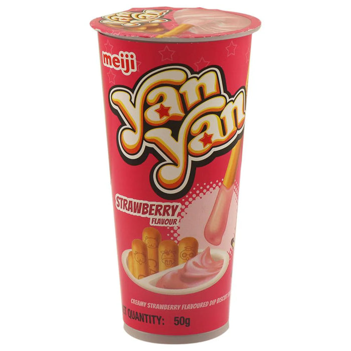 Yan Yan Strawberry Flavour 50g