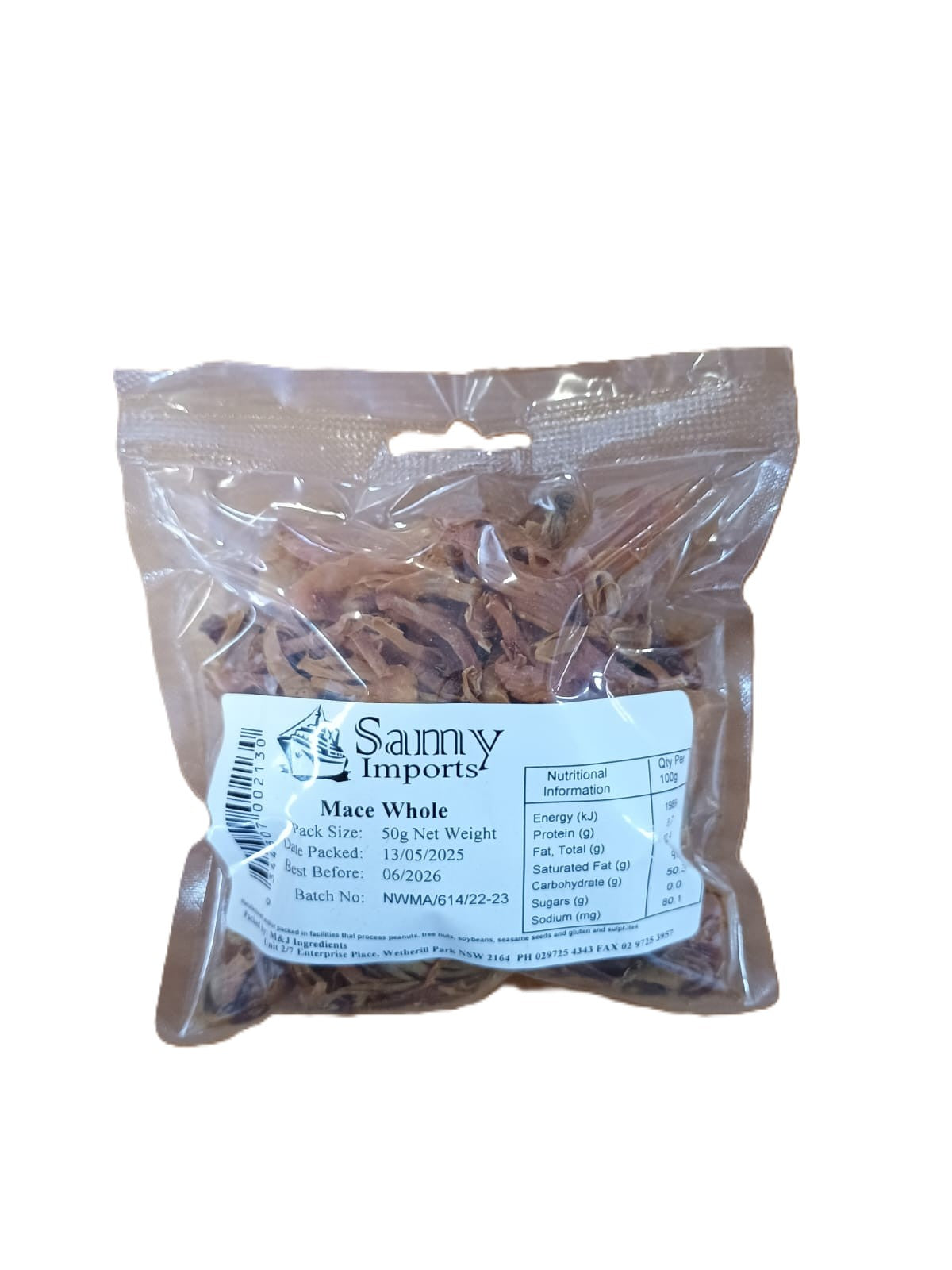 Samy Mace Whole  50 g